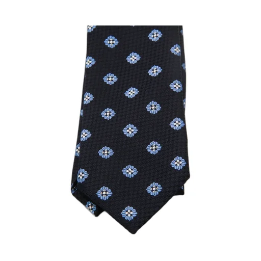 Zegna Floral Jacquard Pointed Tip Tie