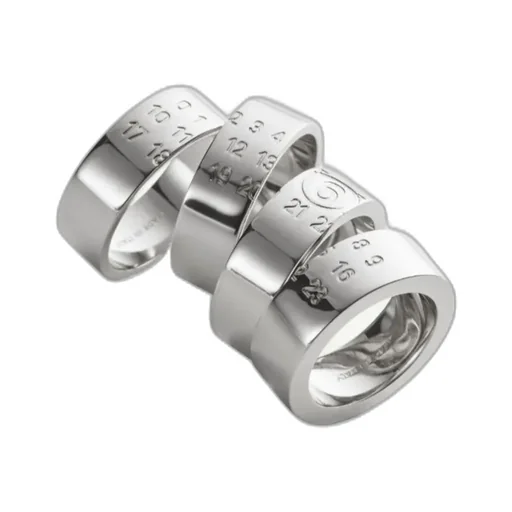 Mm6 Maison Margiela Stacked Numeric Rings