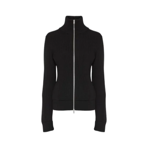 Maison Margiela Long Sleeve Ribbed Cardigan