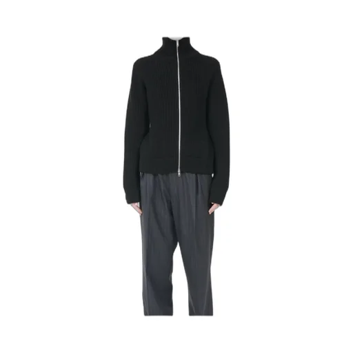 Maison Margiela Long Sleeve Ribbed Cardigan