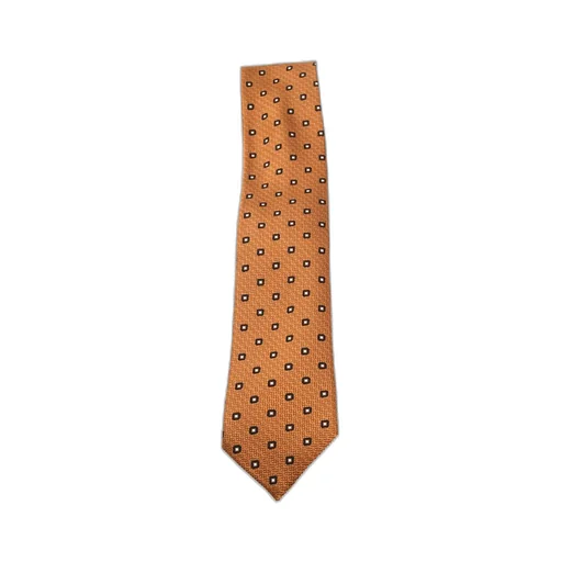 Zegna Jacquard Geometric Floral Tie