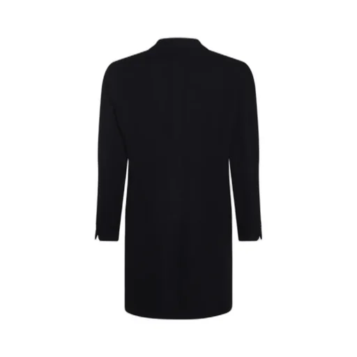 Canali Double-Breasted Long Coat