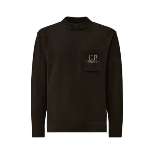 Logo-Patch Pocket Sweater