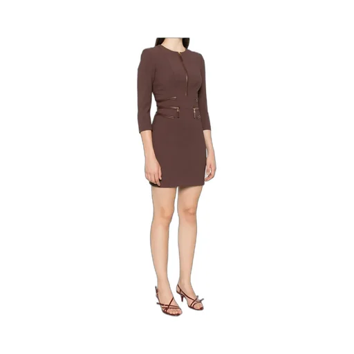 Zip-Detail Dress