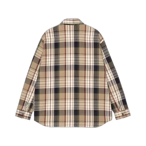 Carhartt Wip Logo Patch Checked Shirt