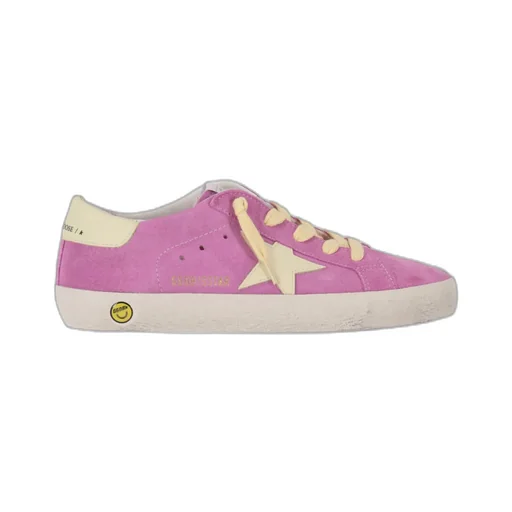 Super-Star Suede Lace-Up Sneakers