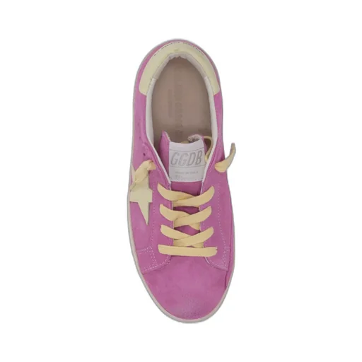 Super-Star Suede Lace-Up Sneakers