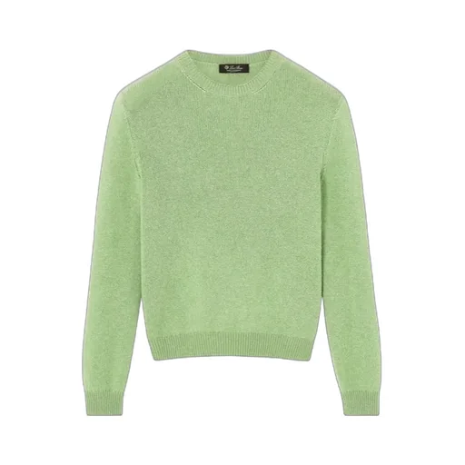 Loro Piana Long Sleeved Crewneck Knitted Jumper
