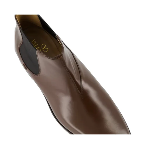 Pas Des Dieux Calfskin Chelsea Boots