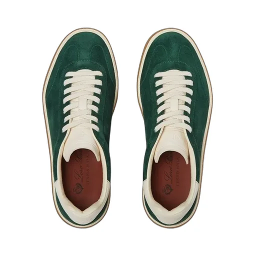 Loro Piana Low-Top Lace-Up Sneakers