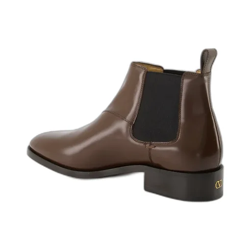 Pas Des Dieux Calfskin Chelsea Boots