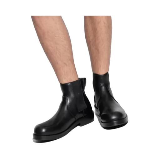 Round Toe Chelsea Boots