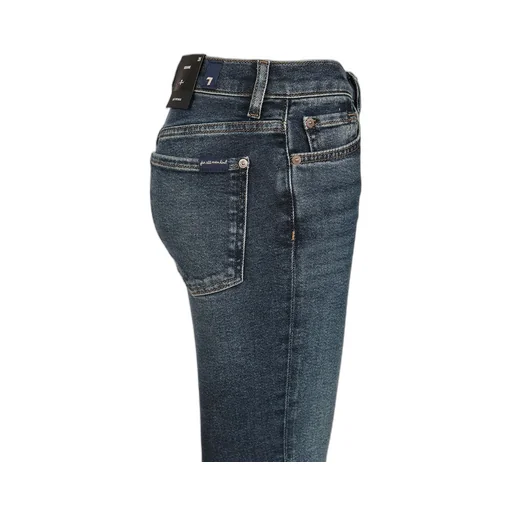 Faded Five-Pocket Jeans Pants