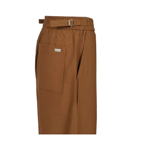 Elastic Waist Casual Pants