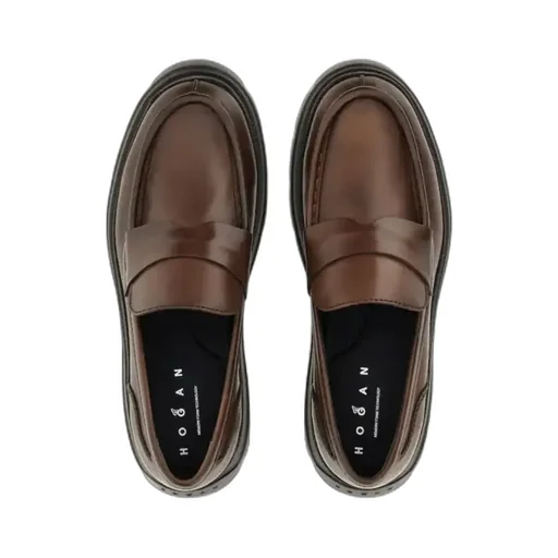 Hogan H692 Round-Toe Loafers