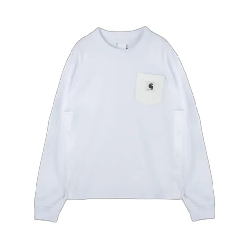 Sacai X Carhartt Wip Logo Patch Crewneck Sweatshirt