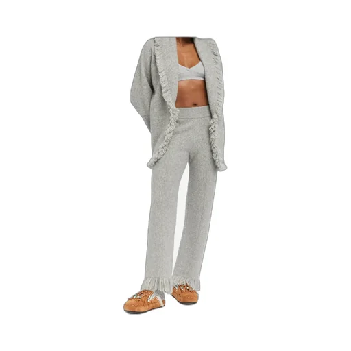Finest Fringed-Hem Trousers