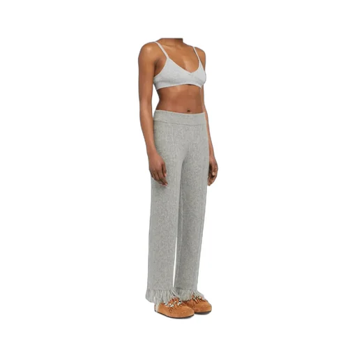 Finest Fringed-Hem Trousers