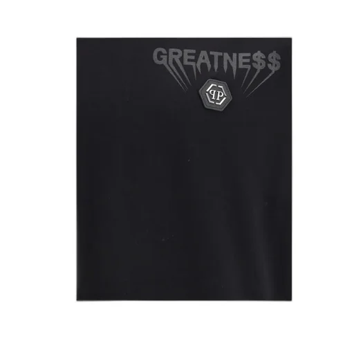 Philipp Plein Logo Plaque Crewneck T-Shirt