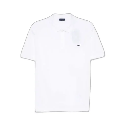 Logo-Embroidery Short-Sleeve Polo Shirt