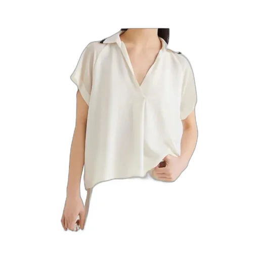Satin Polo Shirt