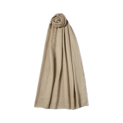 Jacquard Letter Scarf