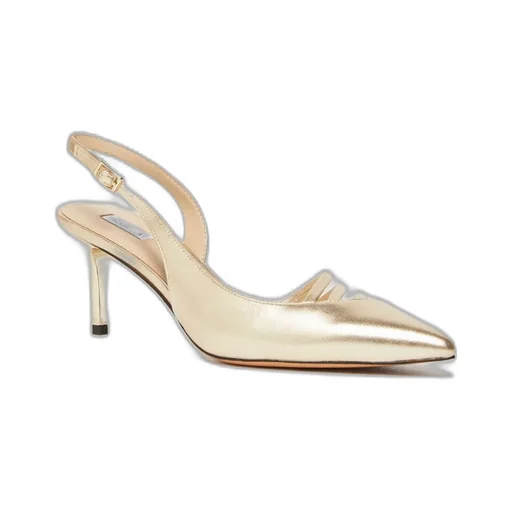 Pointed-Toe High-Heeled Sandals