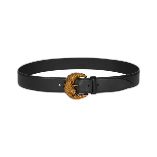 Belt With Paisley Buckle