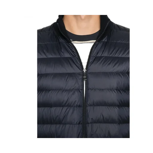 Quilted Wool-Sleeve Jacket