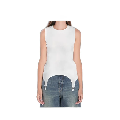 Logo Ribbed Vest