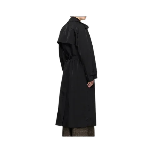 Double-Breasted Belted Coat