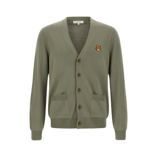 Maison Kitsuné Fox Head Regular Cardigan