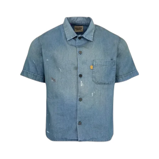 Gallery Dept. Bartz Distressed Denim Shirt