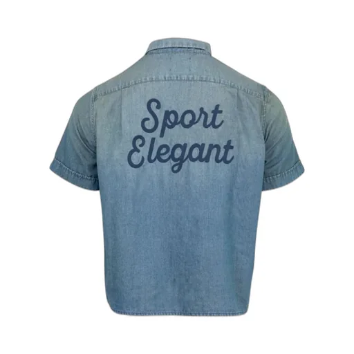Gallery Dept. Bartz Distressed Denim Shirt