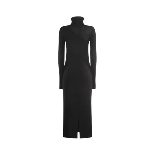 Thom Krom Turtleneck Long-Sleeved Dress