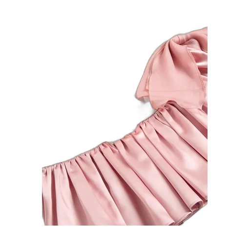 Valentino Bow Detailed Ruffled Mini Dress