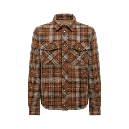 Moncler Checked Shirt Jacket