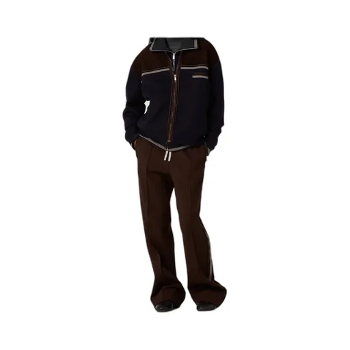 Miu Miu High-Neck Zipped Cardigan