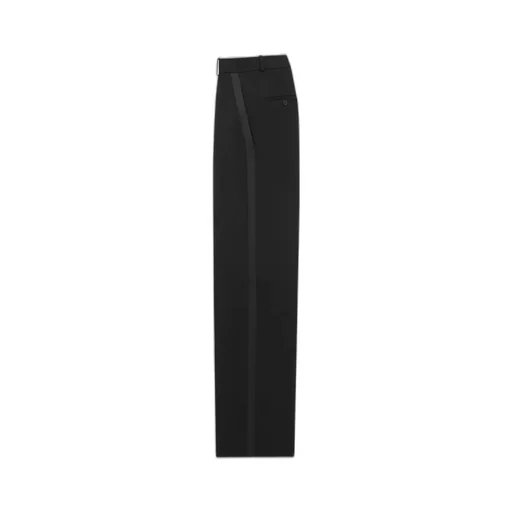 Saint Laurent High-Rise Tuxedo Pants