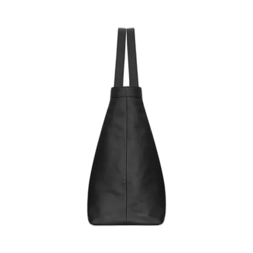 Y Maxi Tote In Grained Leather