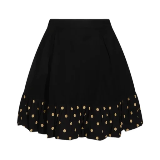 Moschino Polka Dots Diagonal Miniskirt