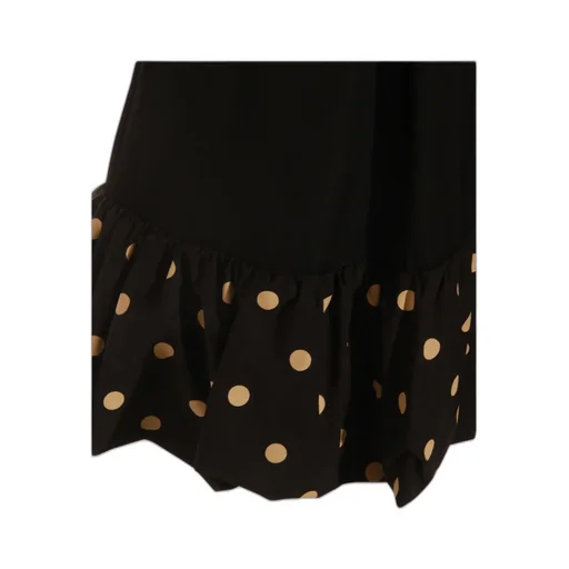 Moschino Polka Dots Diagonal Miniskirt