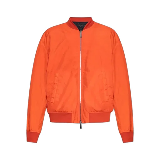 Logo-Print Bomber Jacket