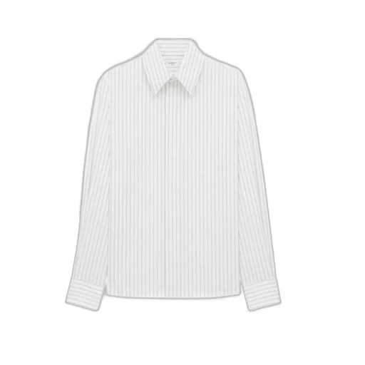 Cassandre Shirt In Tack-Stripe Poplin