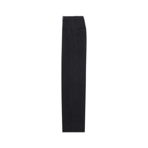 Saint Laurent High-Rise Pinstripe Pants