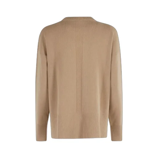 Round-Neck Long-Sleeve Sweater