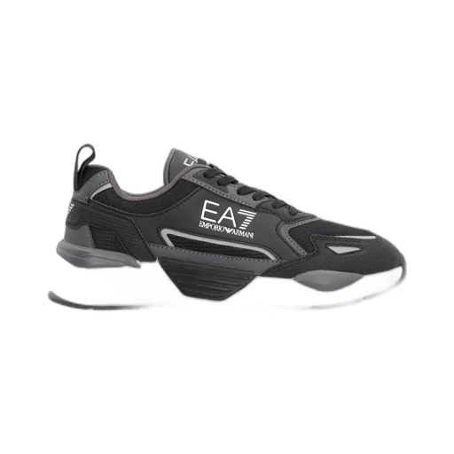 Ea7 Emporio Armani Logo Stamp Lace-Up Sneakers