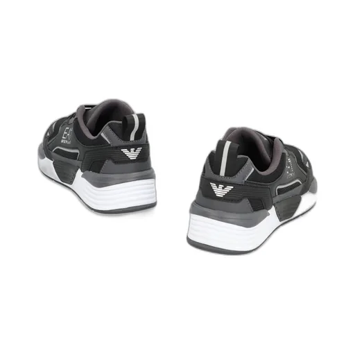 Ea7 Emporio Armani Logo Stamp Lace-Up Sneakers