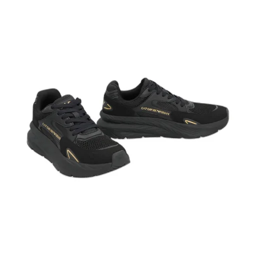 Mesh Panelled Sneakers