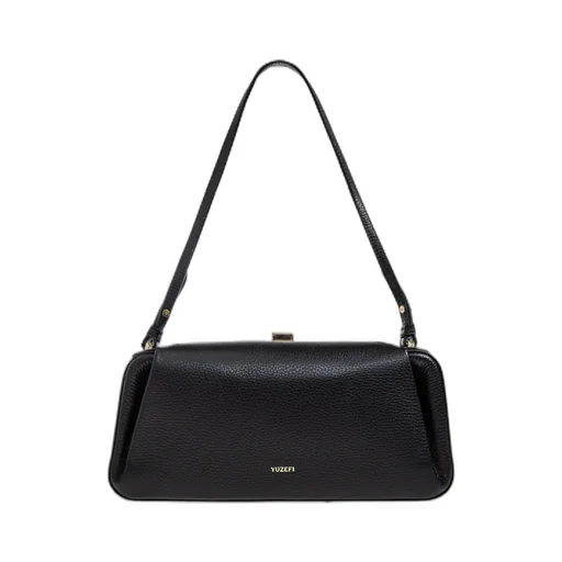 Oyster Pebbled Leather Shoulder Bag